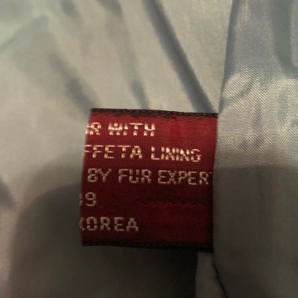 100% Rabbit Fur Coat - Picture 4 of 5